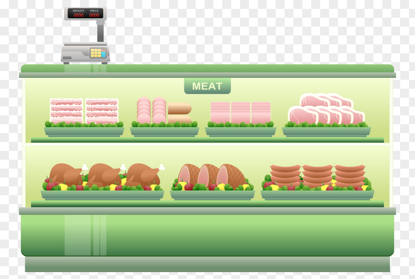 Counters Cliparts Salami Meat Grocery Store Sausage Clip Art PNG