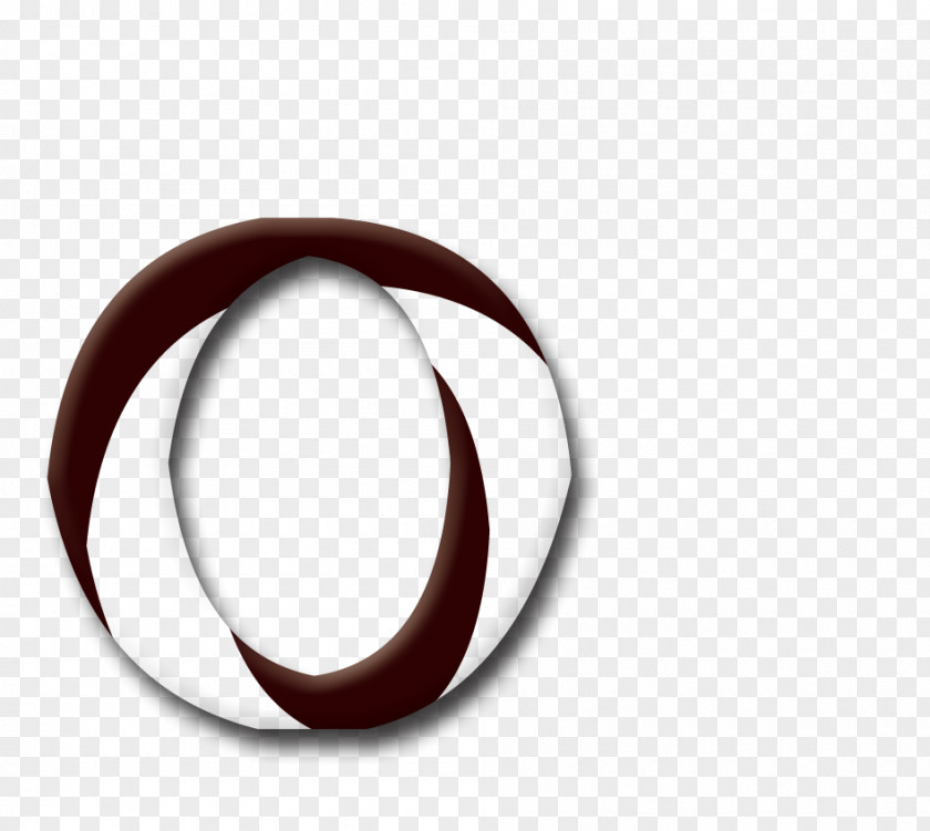 Cream Cake Letter O Circle Pattern PNG