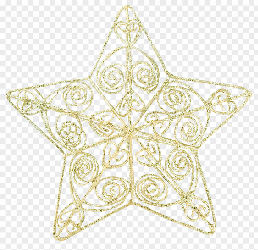 Ornament Star Christmas Art Tree PNG