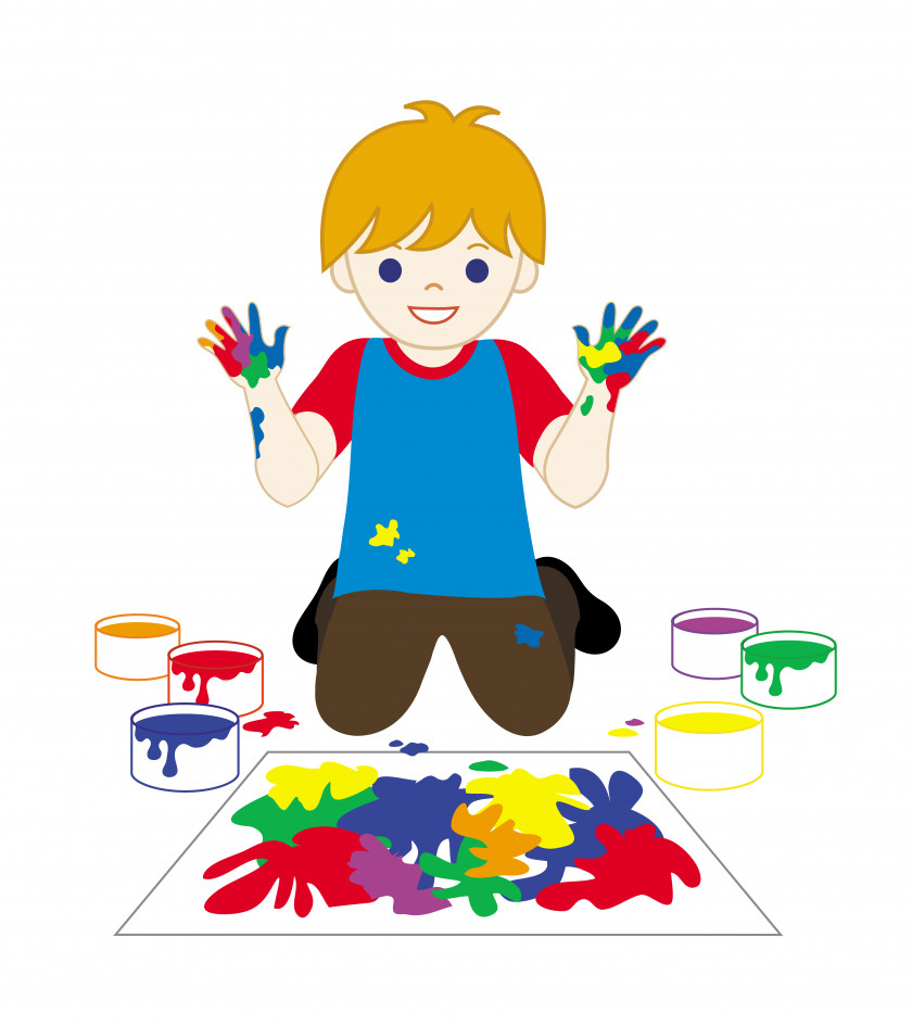 Paint Cliparts Painting Child Fingerpaint Clip Art PNG