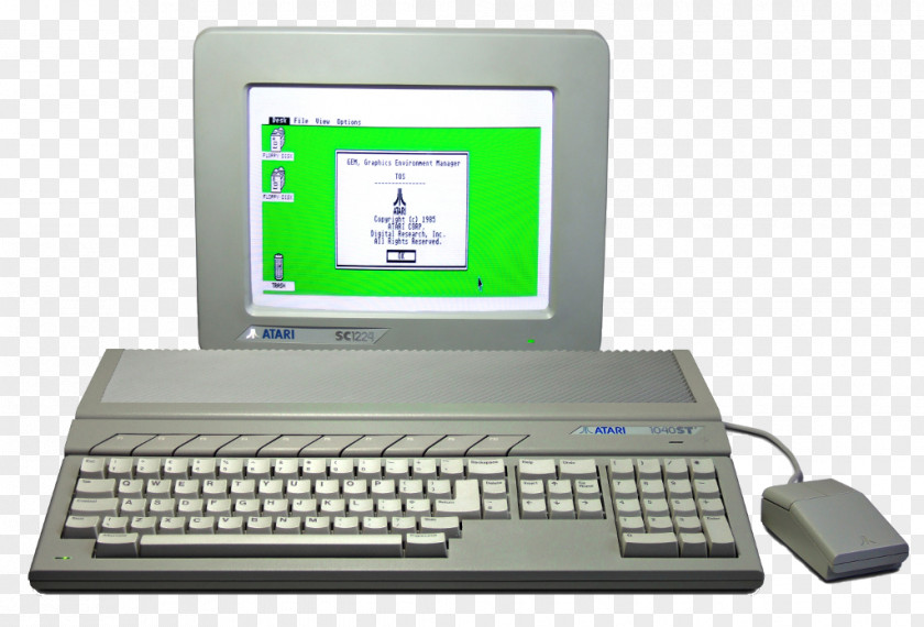 Computer Atari ST 1040 STE Amiga PNG