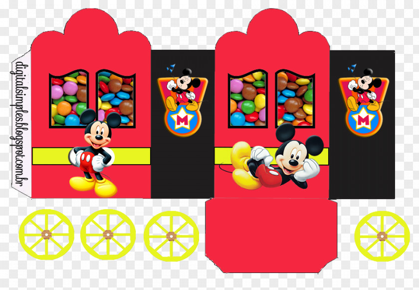 Mikie Mickey Mouse Minnie Paper Printing Box PNG