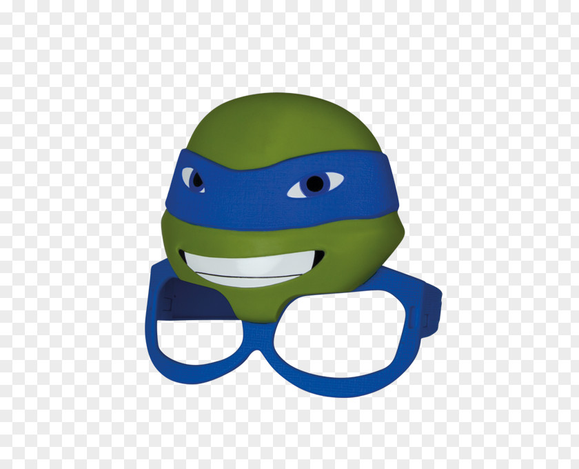 Ninja Michael Angelo Green Smiley Headgear PNG