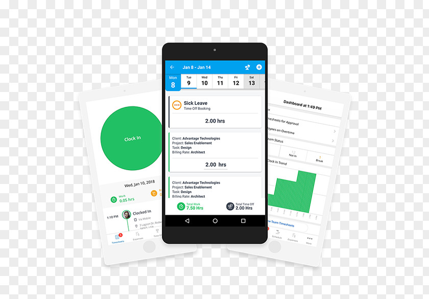 Smartphone Replicon Timesheet Computer Software Mobile Phones PNG