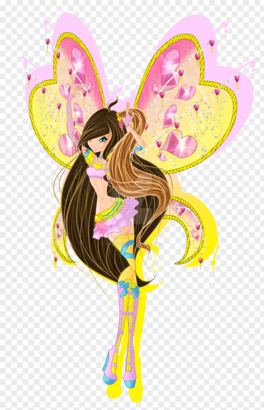 Becky G Believix Fan Art Butterfly Sirenix Cartoon PNG