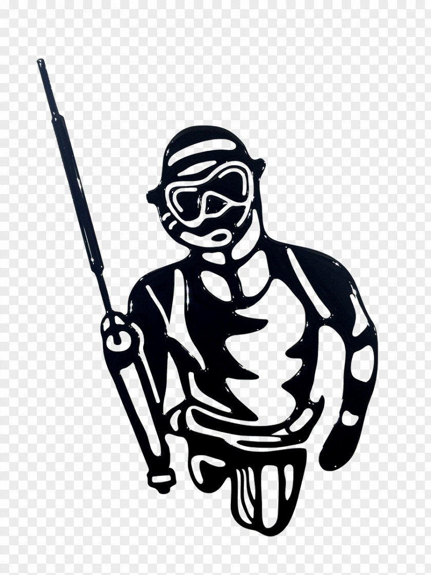 Spear Fisherman Spearfishing Free-diving Scuba Diving Beuchat Clip Art PNG