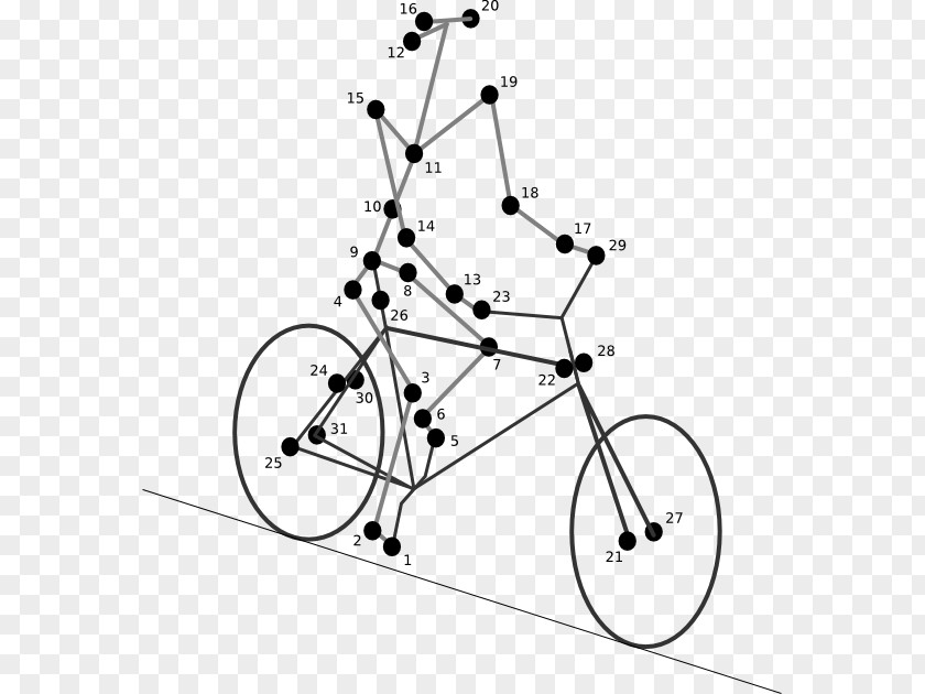 Sports Figures Bicycle Frames Drawing Wheels Plot PNG