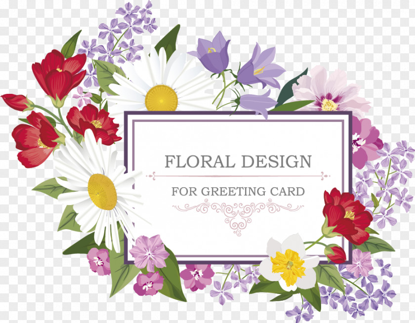 Vector Flowers Flower Bouquet Picture Frame Stock Photography PNG