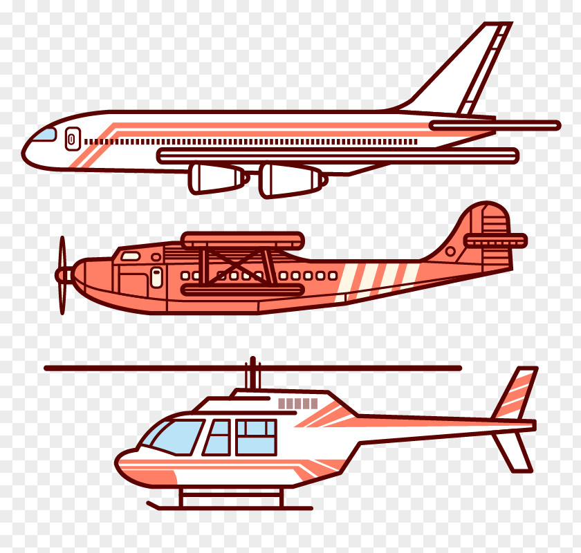Aircraft Vector Material Download Airplane Helicopter Clip Art PNG