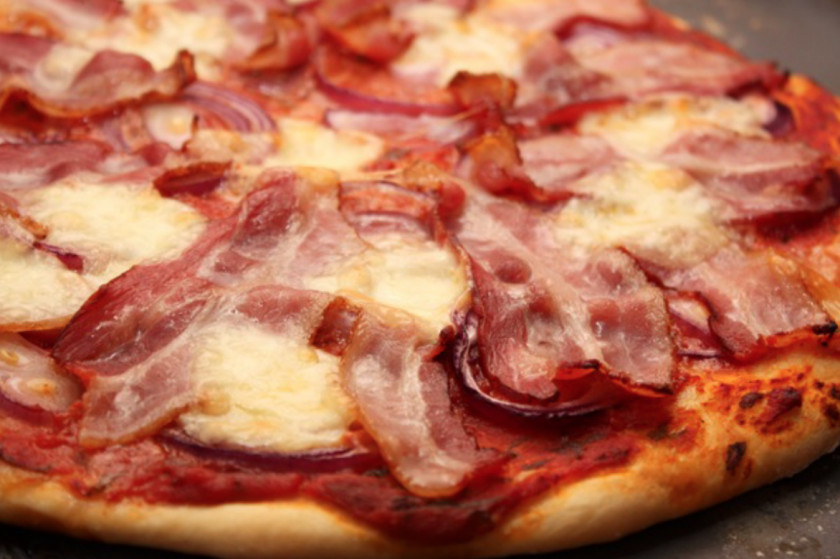 Bacon Pizza Hamburger Barbecue Sauce PNG