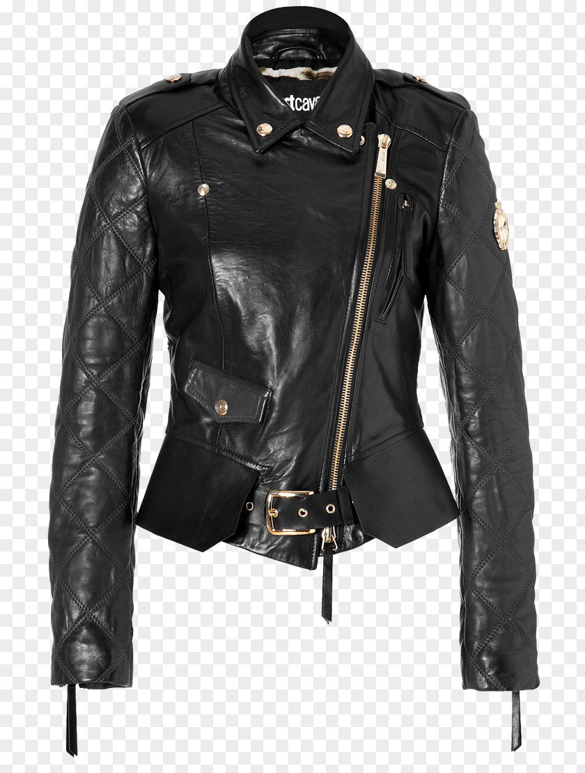 Black Jacket Leather Coat Clothing PNG