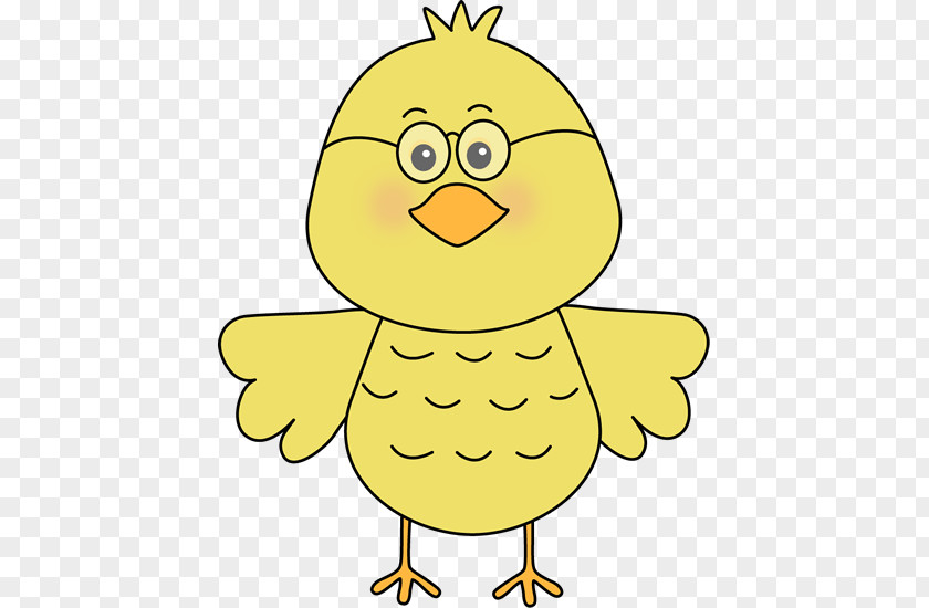 Cute Bird Clipart Yellow Domestic Canary Clip Art PNG
