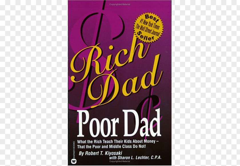 Napoleon Hill Books Rich Dad Poor Book The Millionaire Real Estate Investor Cash Flow PNG