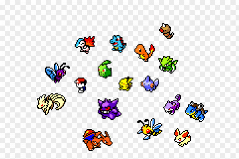 Pokemon Pixel Art Clip Technology Line Body Jewellery PNG