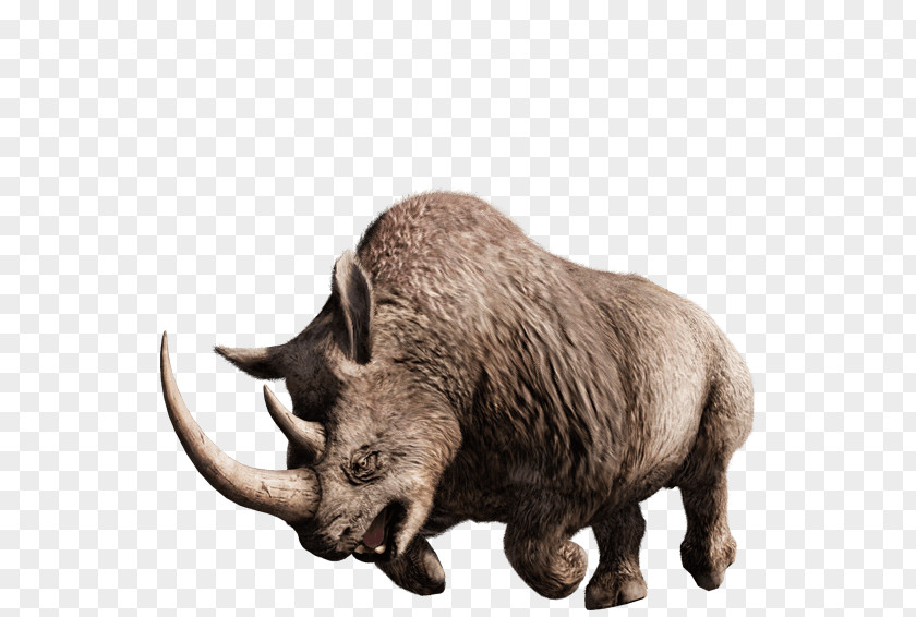 Woolly Rhinoceros Far Cry Primal Tiger Ubisoft Mammoth PNG