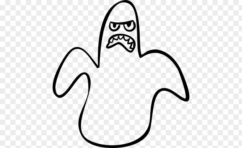 Ghost Drawing PNG