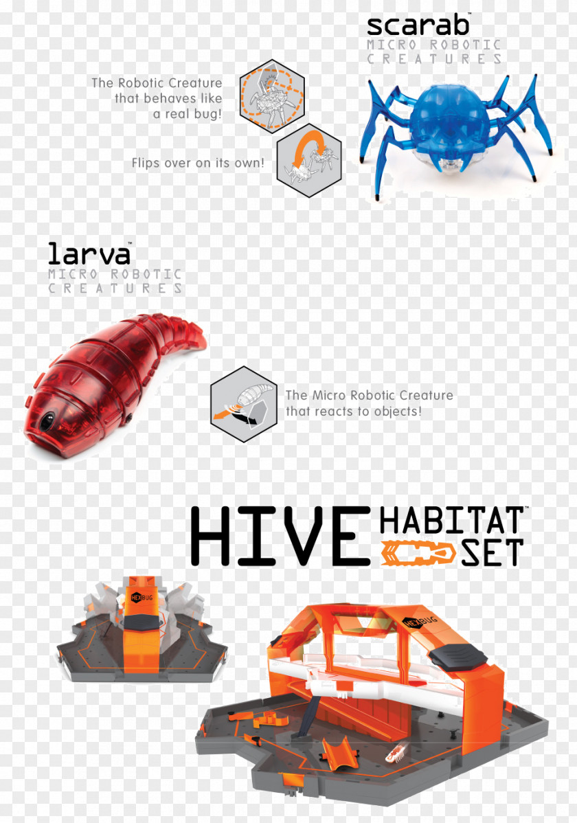 Hexbug Brand Plastic PNG