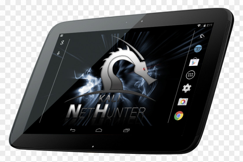 Android Tablet Computers Kali Linux NetHunter Edition PNG
