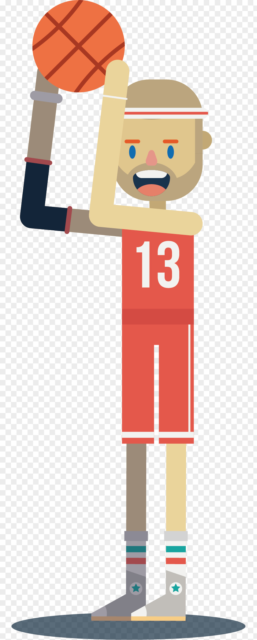 Basketball Vector Player Adobe Illustrator PNG