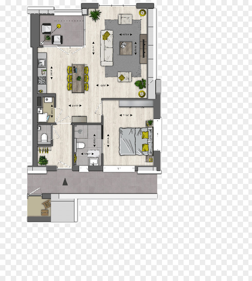 Design Floor Plan PNG