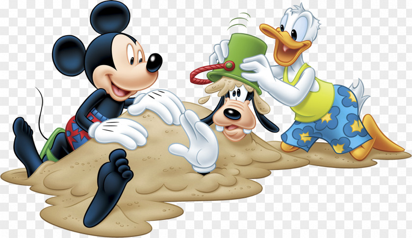 Goofy Mickey Mouse Minnie Daisy Duck Pluto Donald PNG