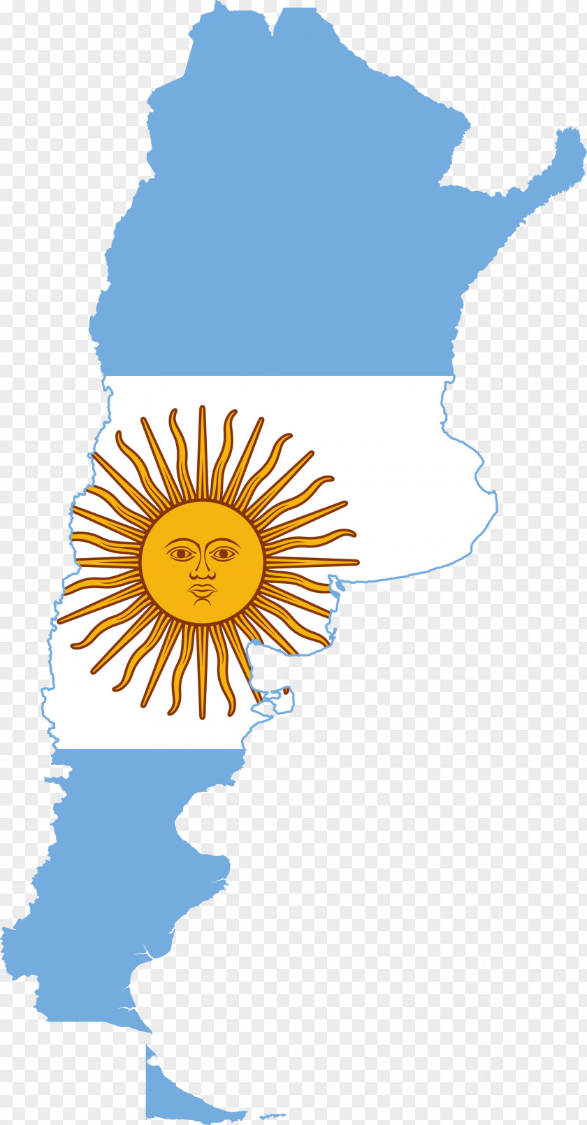 Map Flag Of Argentina Chile PNG