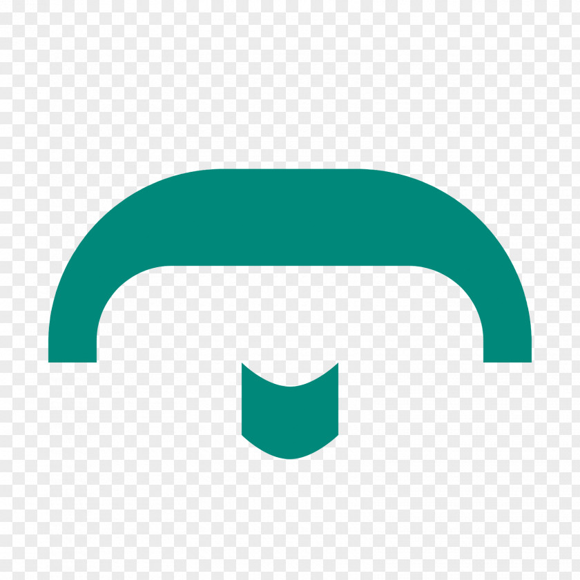 Moustache Green Logo Teal PNG