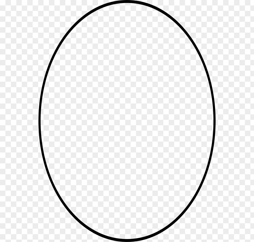 Oval Shape Circle Geometry Clip Art PNG