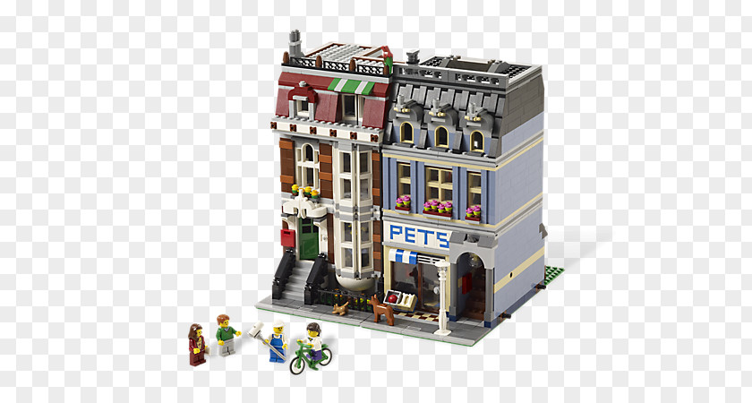 Toy LEGO 10218 Creator Pet Shop Lego Modular Buildings PNG