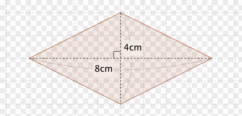 Area Rhombus Triangle Point Product Design Diagram PNG