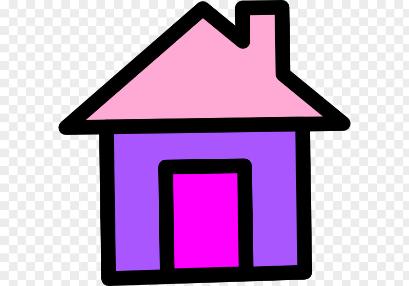 House Pink Cliparts Gingerbread Purple Clip Art PNG