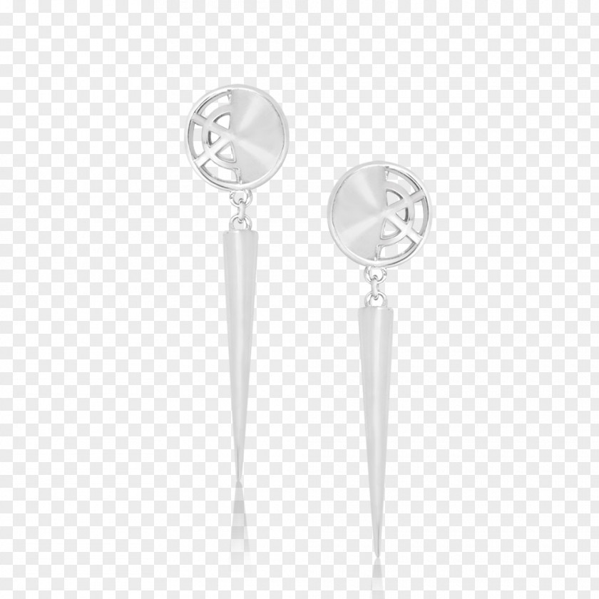 Silver Earring Jewellery Clothing Accessories PNG