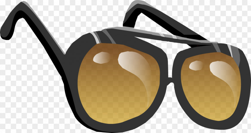 Aviator Cliparts Side Club Penguin Sunglasses Cartoon Clip Art PNG