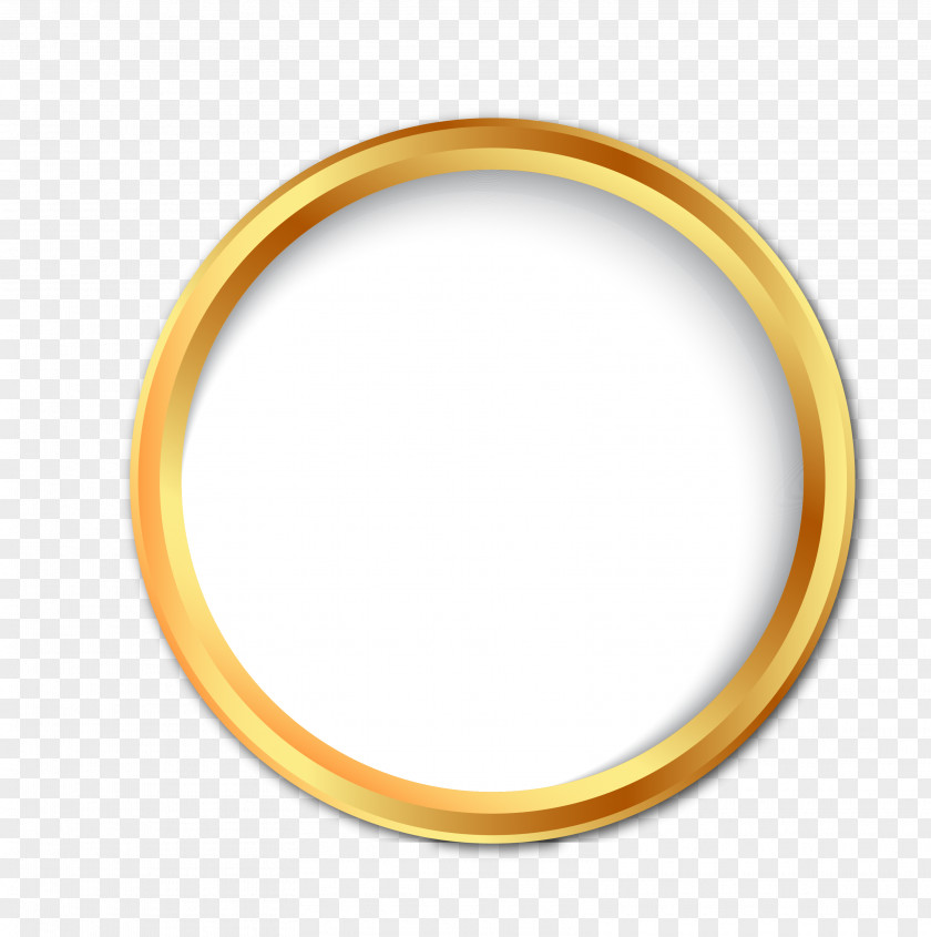 Golden Circle Material Bangle Ring Body Piercing Jewellery PNG