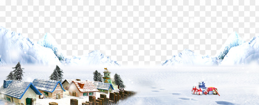 Snow Tree House Winter Daxue PNG