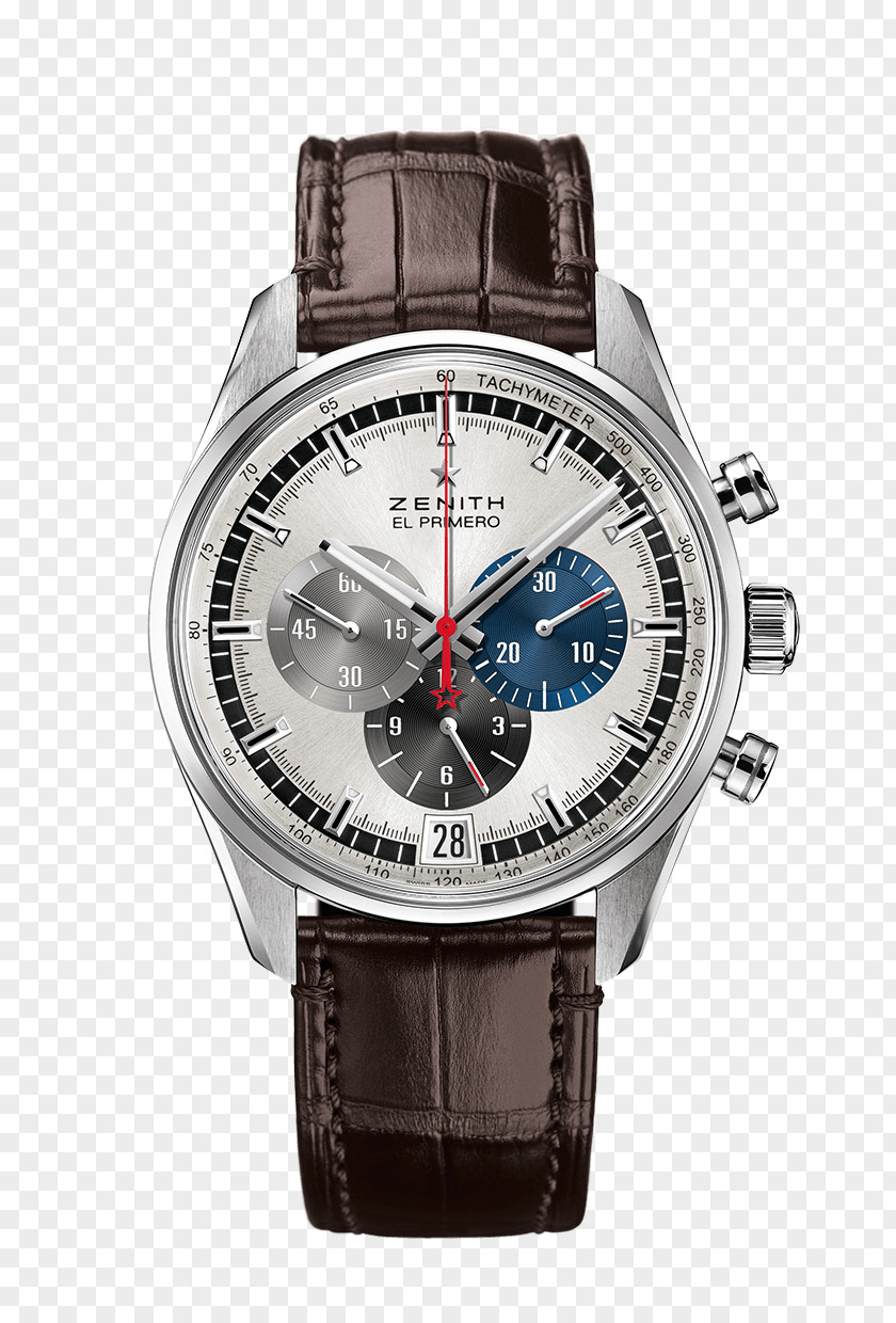 Watch Zenith Strap Chronograph PNG