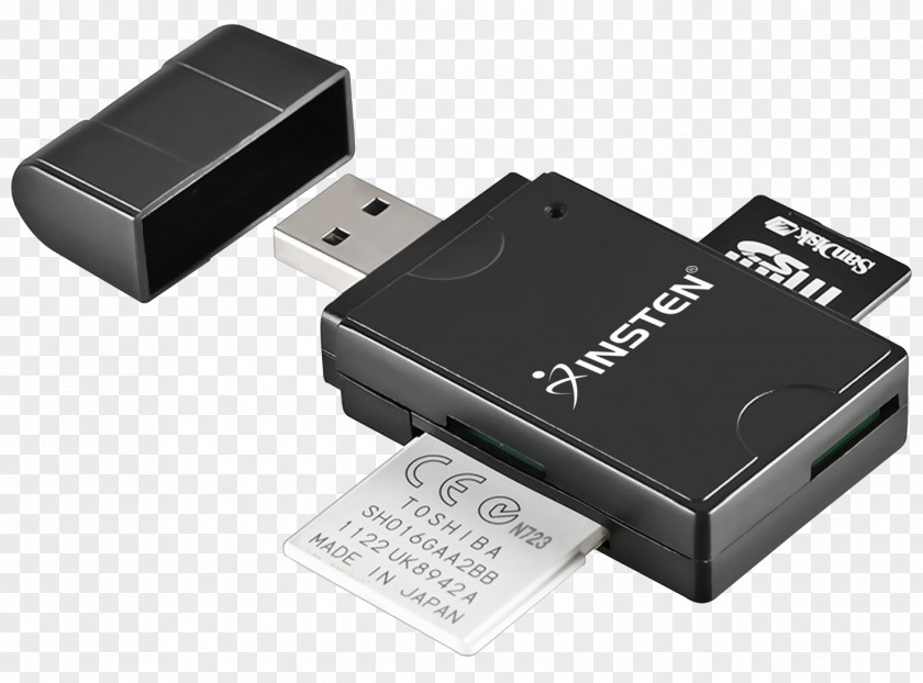 Card Reader USB Flash Drive Memory Secure Digital PNG
