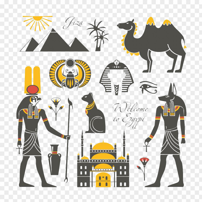 Greek Soldiers And All Kinds Of Dress Up Egyptian Pyramids Ancient Egypt Icon PNG