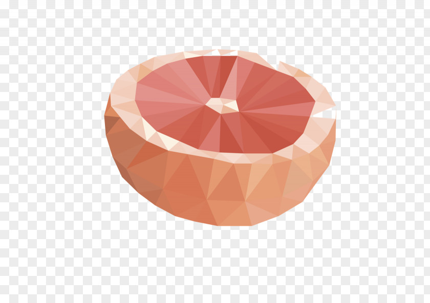 Red Grapefruit Gemstone PNG