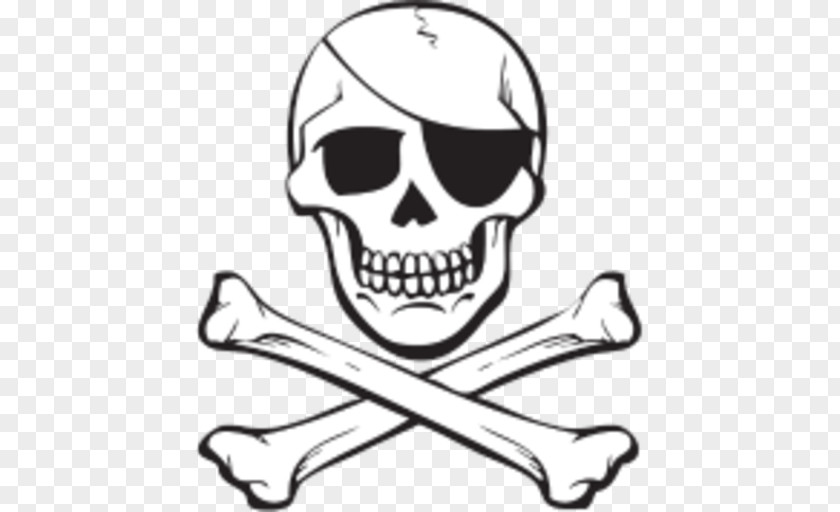Skull And Crossbones Jolly Roger Piracy PNG