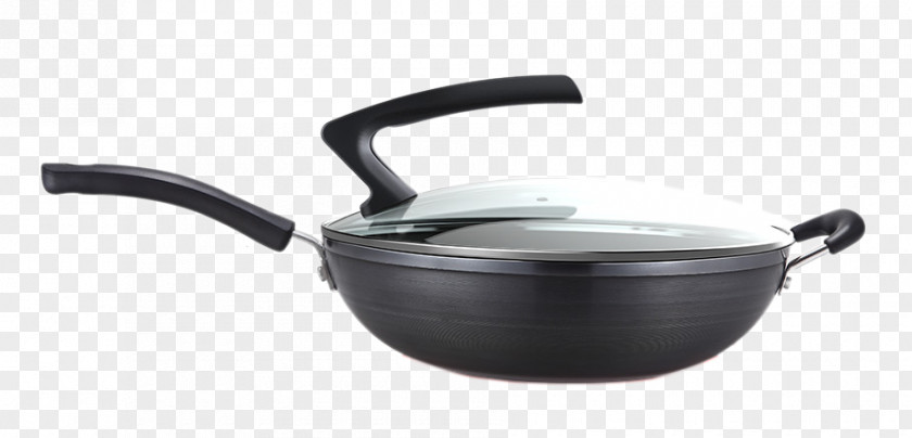 US Uncoated Cooked Wok Kettle Frying Pan Cooking Kitchen PNG