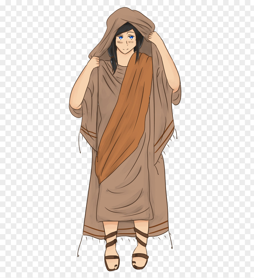 Ancient Israel Robe Human Illustration Shoulder Cartoon PNG