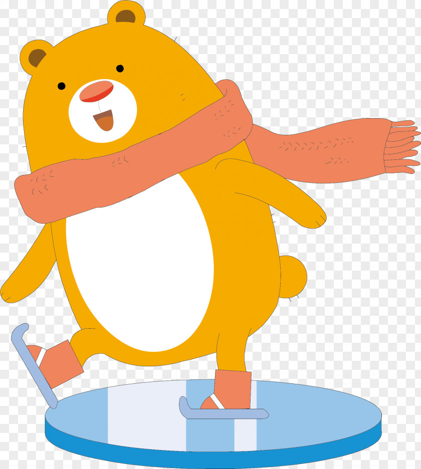Baby Bear Vector Graphics Image Design PNG