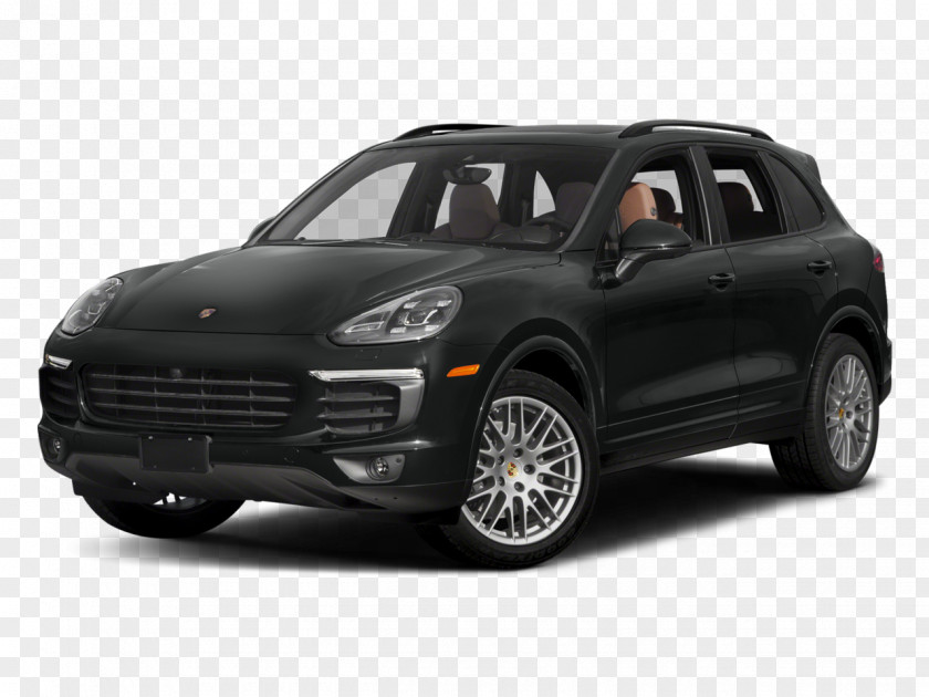 Black 2018 Porsche Cayenne Car Sport Utility Vehicle Manumatic PNG