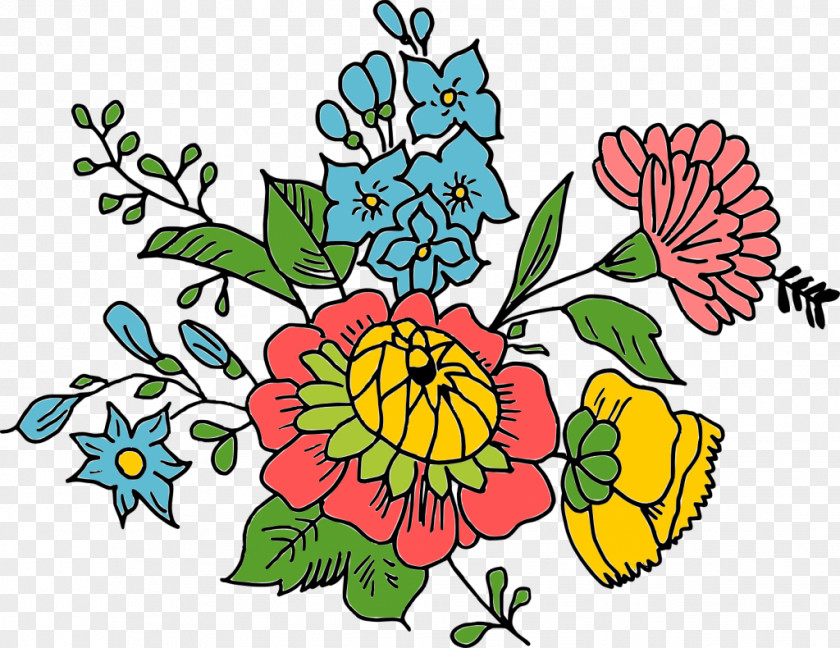 Flower Drawing Floral Design Clip Art PNG