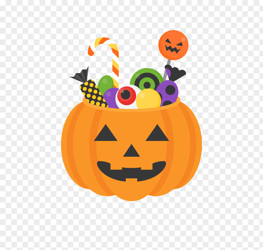 Fruit Emoticon Cartoon Halloween Pumpkin PNG
