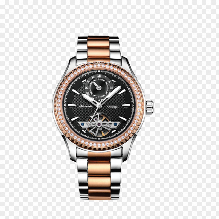 Gold Watches Automatic Watch Mechanical Strap PNG