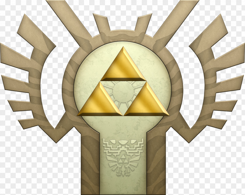 Golden Pattern The Legend Of Zelda: Ocarina Time Twilight Princess HD Goddess Statue Hylian PNG