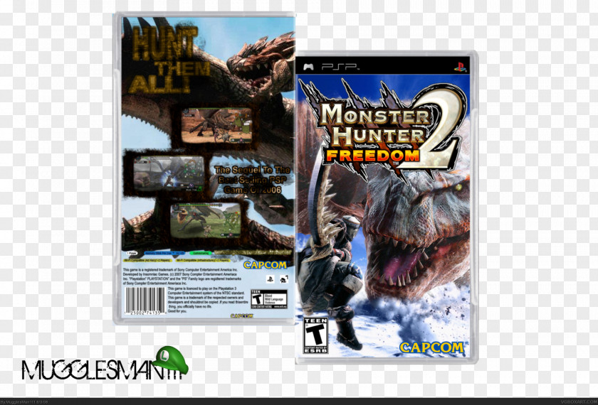 Monster Hunter Freedom 2 PlayStation Portable NBA Live 07 Video Game PNG