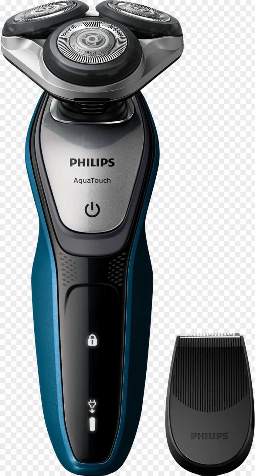 Shaving Electric Razors & Hair Trimmers Philips Wet Dry Shaver AquaTouch PNG